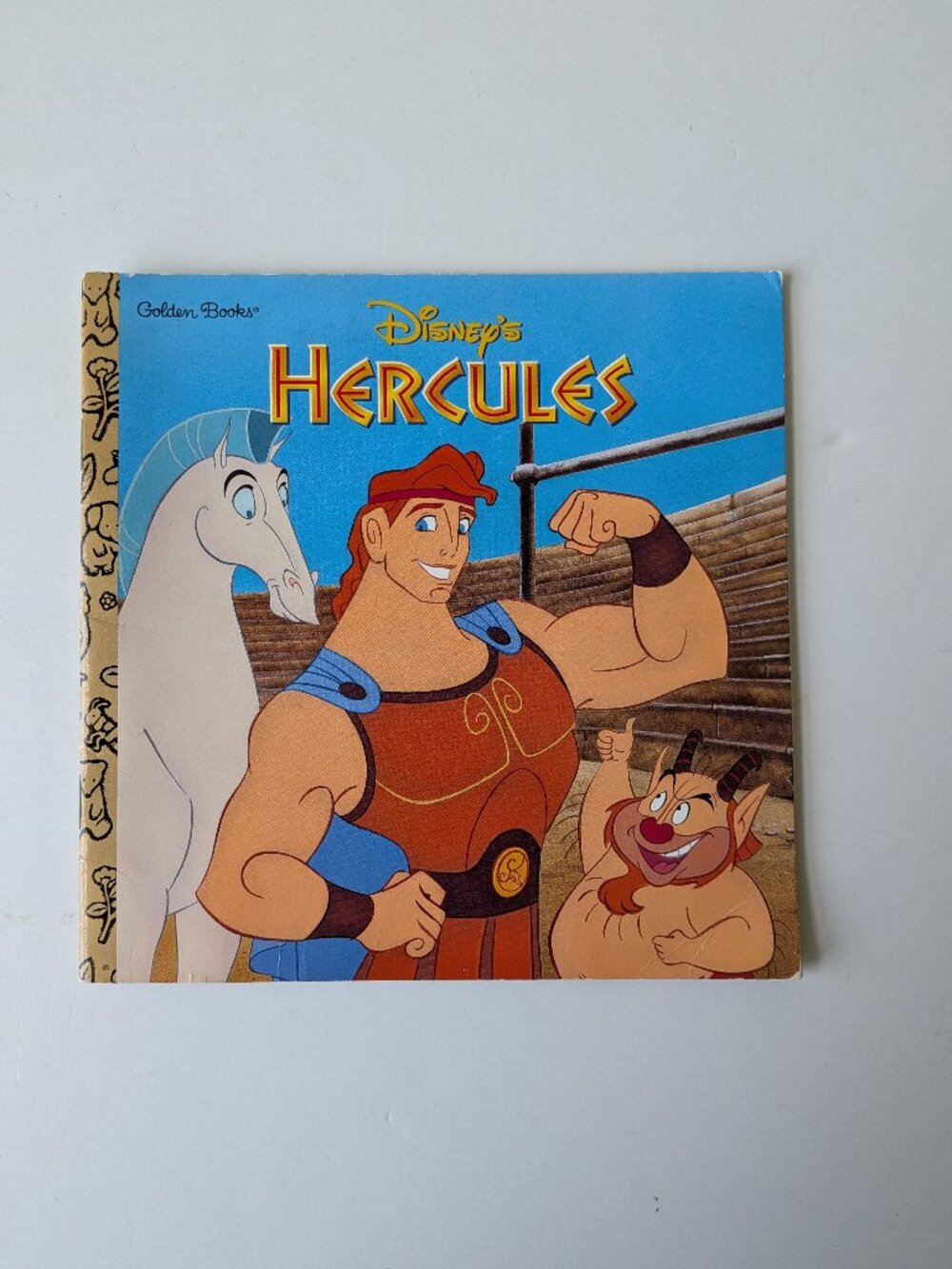 5/$15 Kids Book Hercules Disney Golden Book PB 1997 Adaptation from Movie Snyder